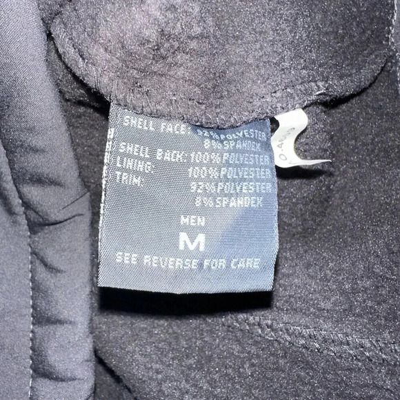 NWT New Balance Softshell 4-Way Stretch Jacket Hooded Fleece Grey Men's Sz M - Picture 5 of 7